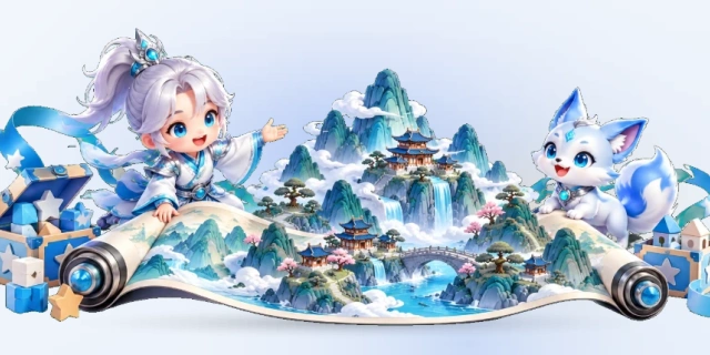 江山美景画